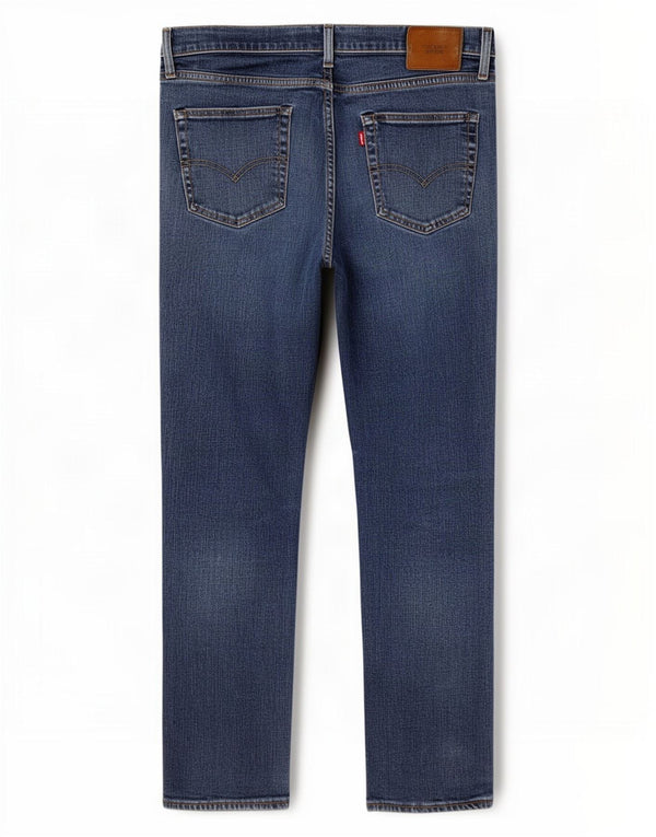 Jeans slim da uomo Levi's W34 L30 cotone blu