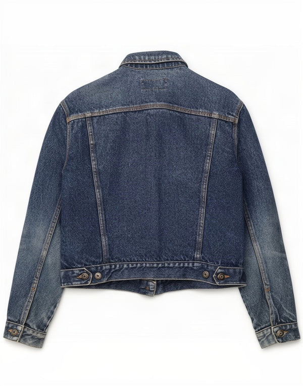 Giacca di jeans da donna French Connection UK 16 grande cotone blu
