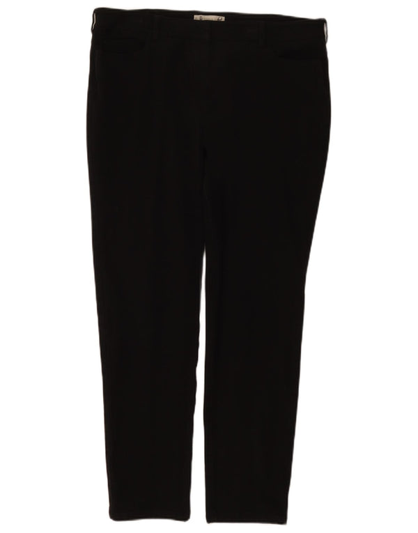 Pantaloni chino skinny da donna Hobbs UK 16 Large W33 L28 cotone nero