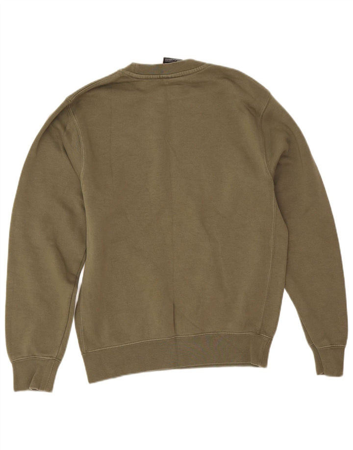 Felpa Nike Uomo Maglia XS Cotone Cachi