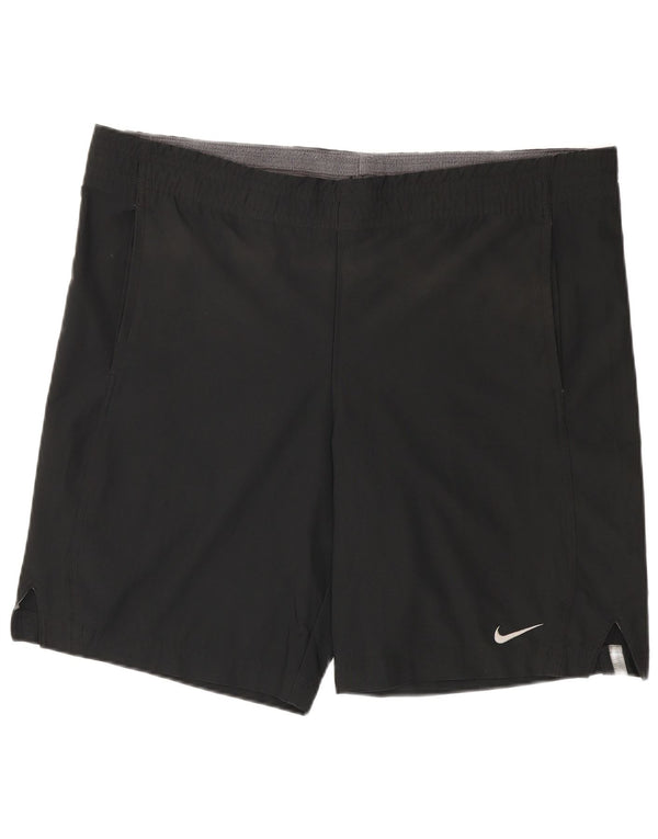 Pantaloncini sportivi Nike da uomo 2XL poliestere nero