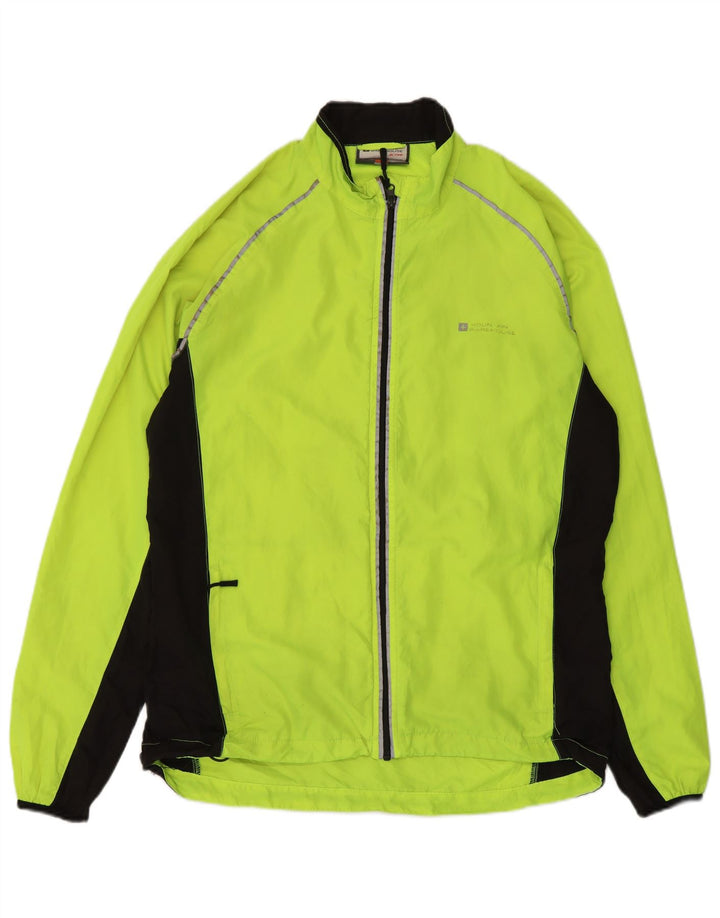Giacca antipioggia da uomo Mountain Warehouse UK 38 Colorblock giallo medio