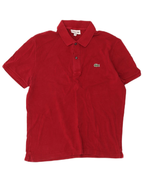 Polo da uomo slim fit Lacoste taglia 5 grande bordeaux
