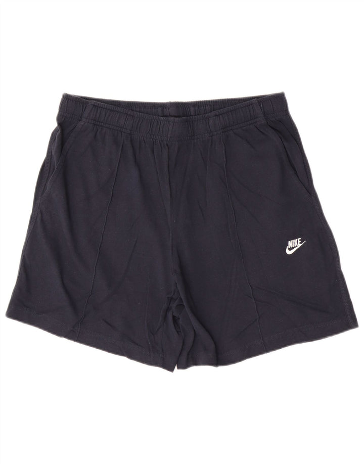 Pantaloncini sportivi Nike da uomo XL in cotone blu navy