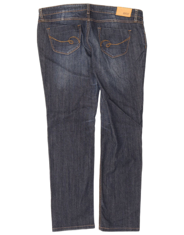 Jeans slim da donna Rifle IT 50 XL W38 L30 cotone blu navy