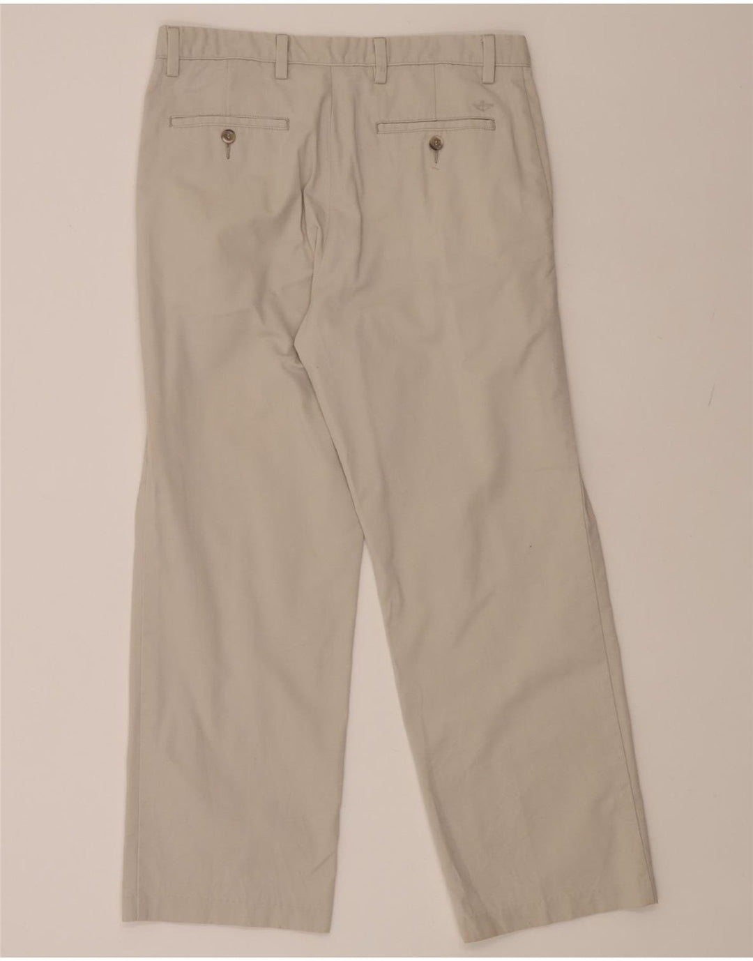 DOCKERS Mens Pegged Chino Trousers W34 L29 Beige Cotton Vintage Dockers and Second-Hand Dockers from Messina Hembry 