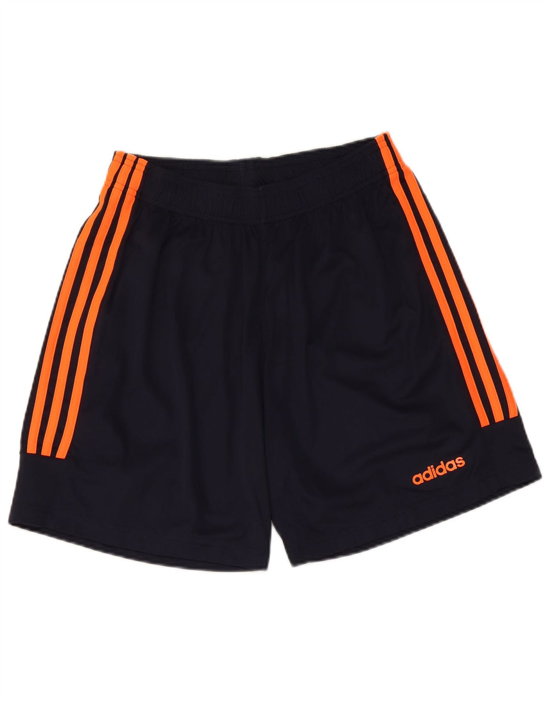 ADIDAS Mens Climalite Sport Shorts Medium Navy Blue Polyester
