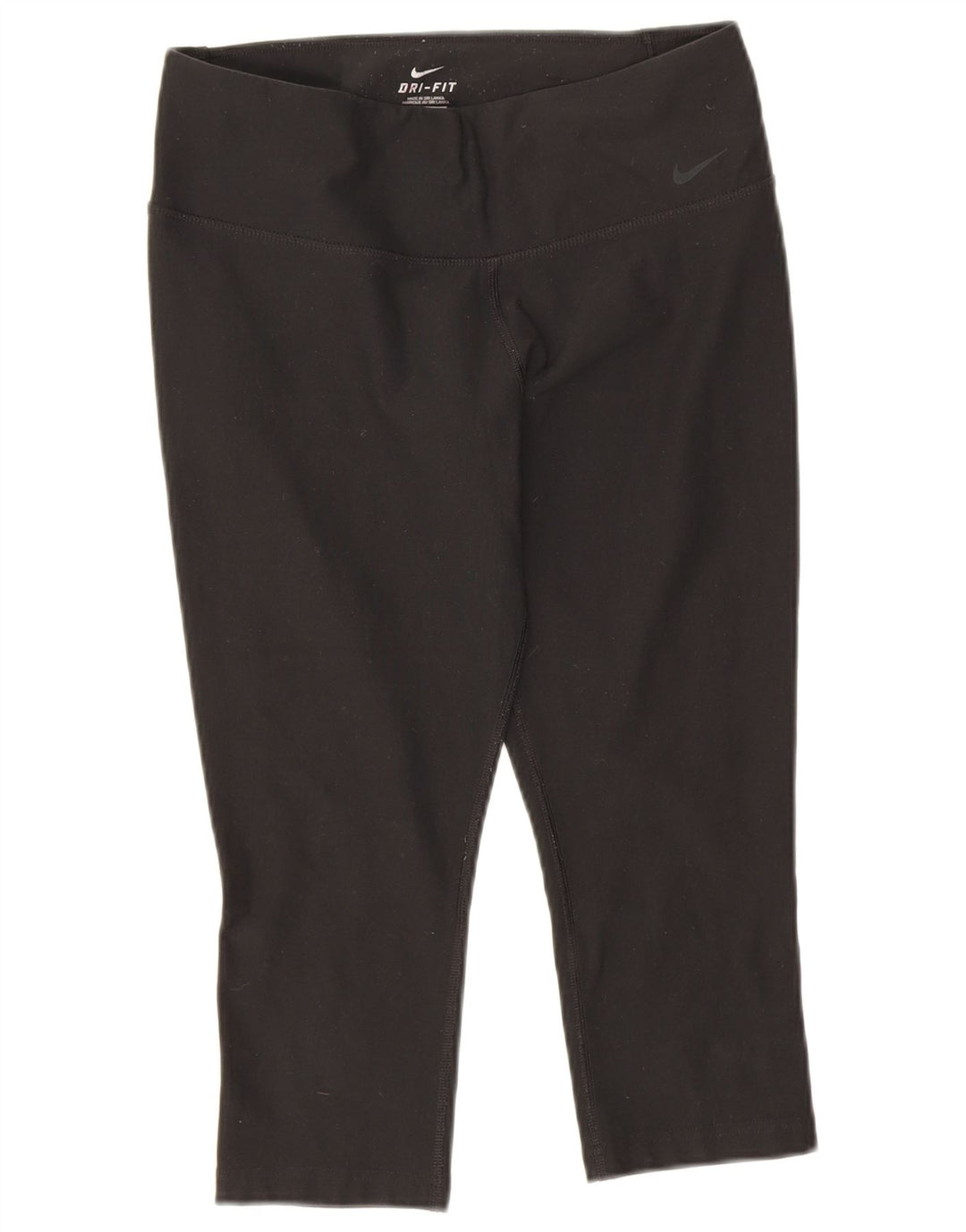 Leggings Nike Dri Fit Capri da donna UK 12 medio nero