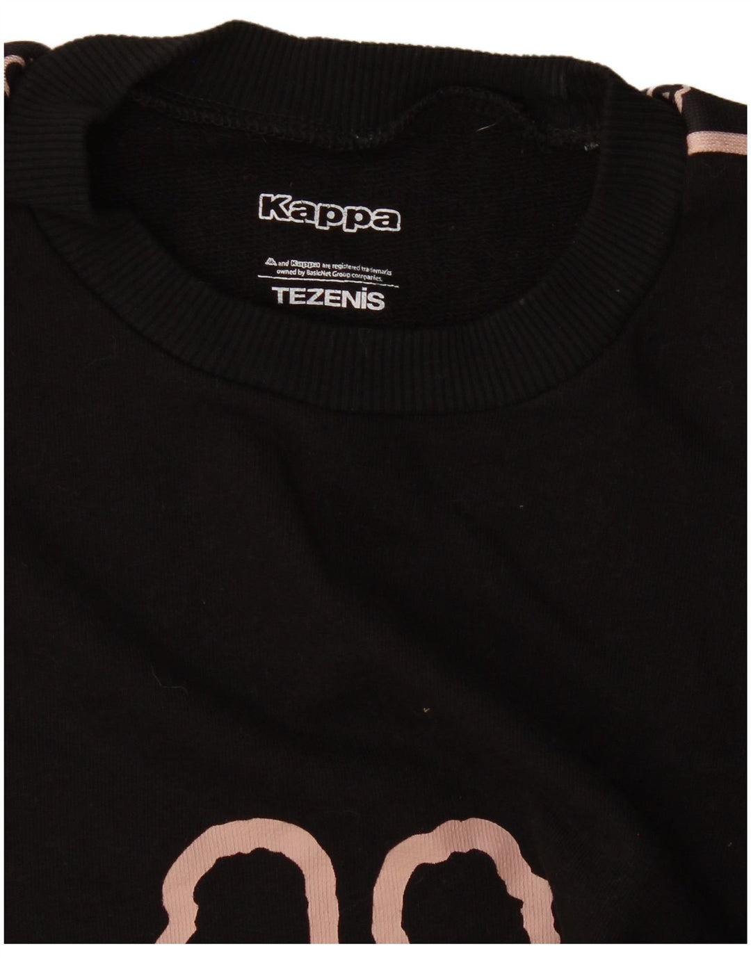 Felpa grafica Kappa da donna Tezenis UK 16 grande nera