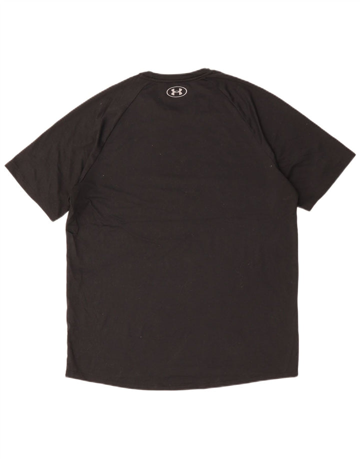 Maglietta grafica Under Armour da uomo dell'esercito americano, taglia grande, nera
