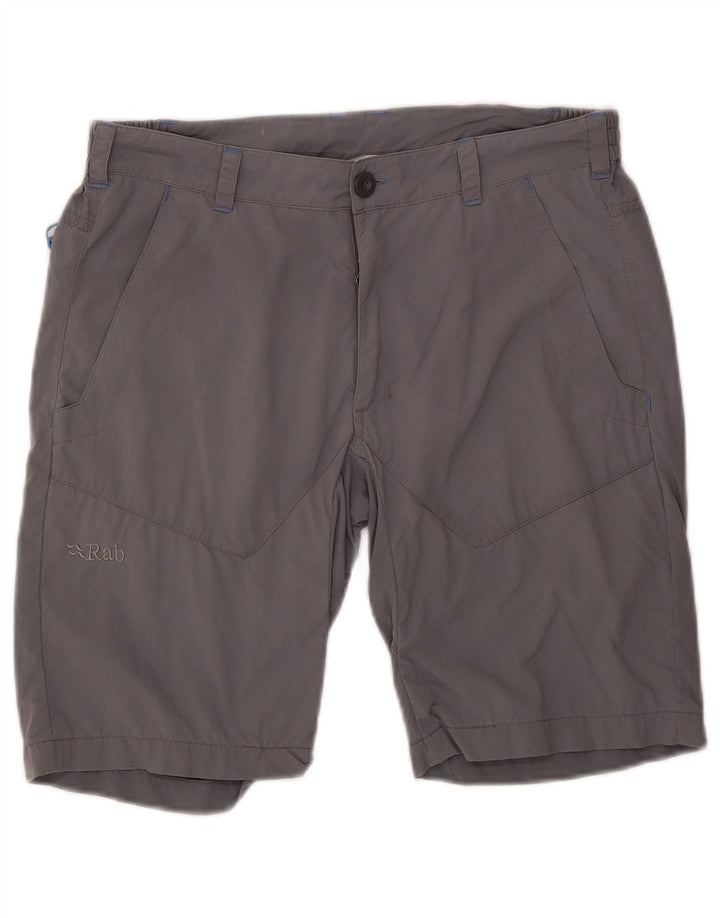 Pantaloncini chino da donna Rab W30 poliestere grigio medio