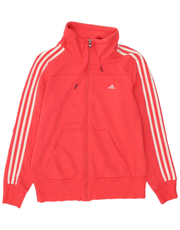 Giacca da ginnastica Adidas Climalite da donna UK 12/14 Rosa medio
