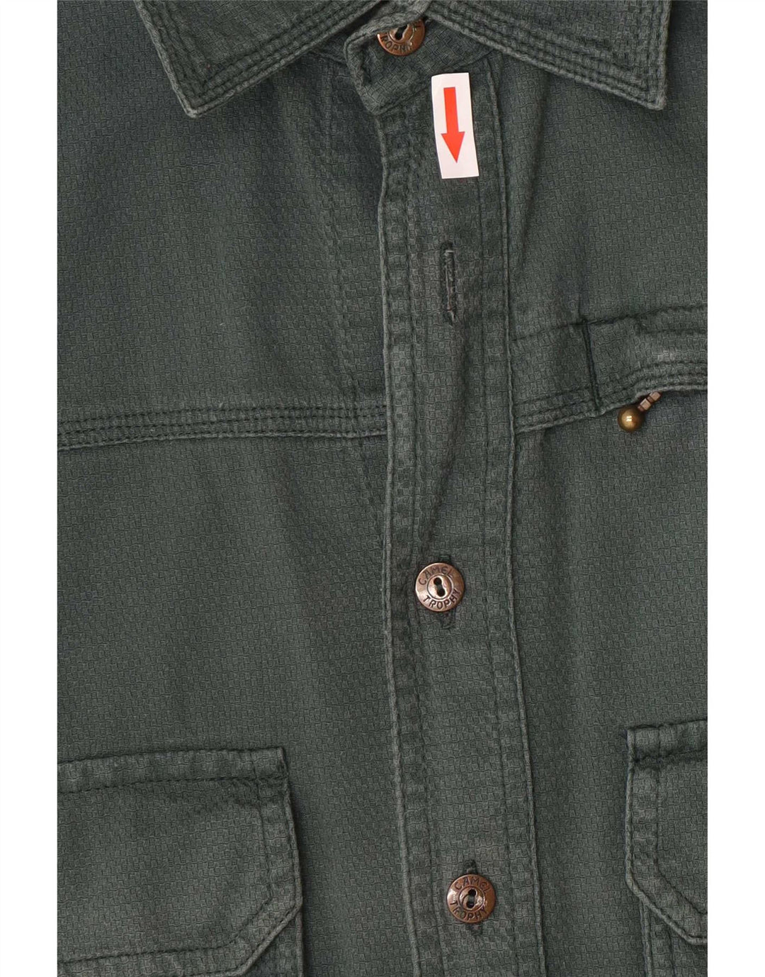 Camicia da uomo Camel Active XL Verde