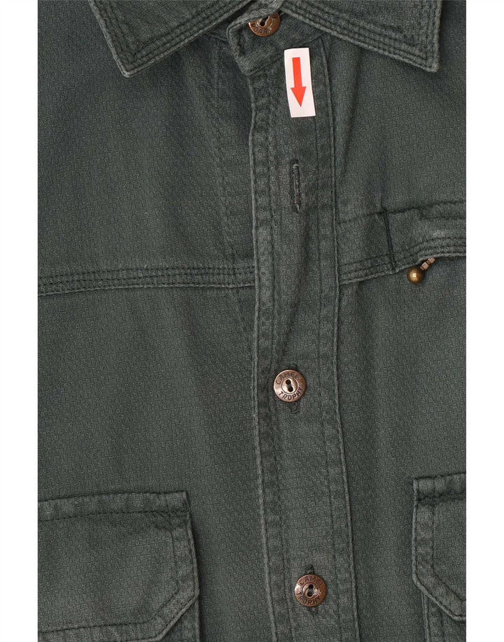 Camicia da uomo Camel Active XL Verde