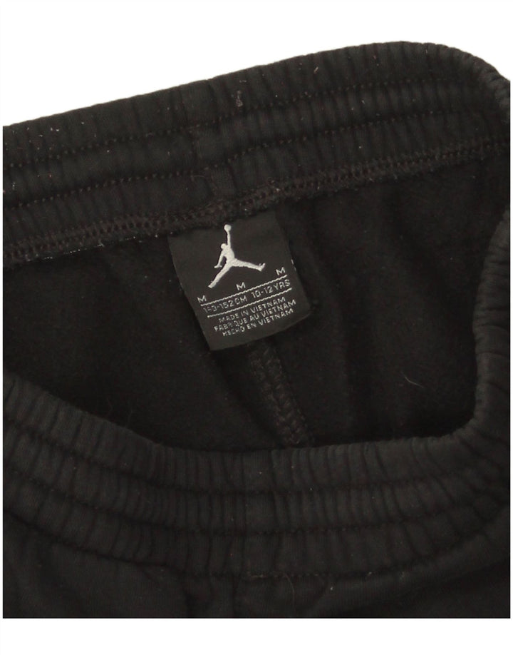 Pantaloni da tuta con grafica Jordan da ragazzo 10-11 anni, colore medio, neri