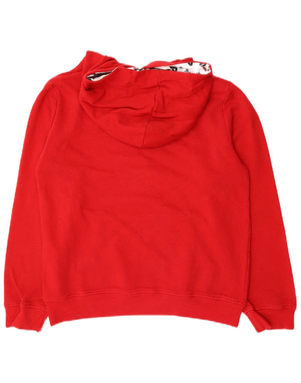 Felpa con cappuccio grafica da ragazzo Fila 14-15 anni XL in cotone rosso