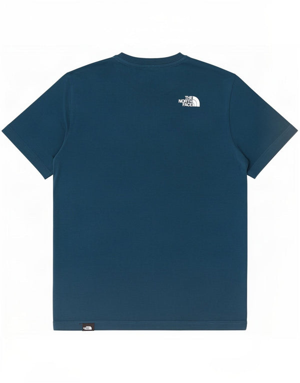 T-shirt da uomo The North Face Top Small in cotone blu navy