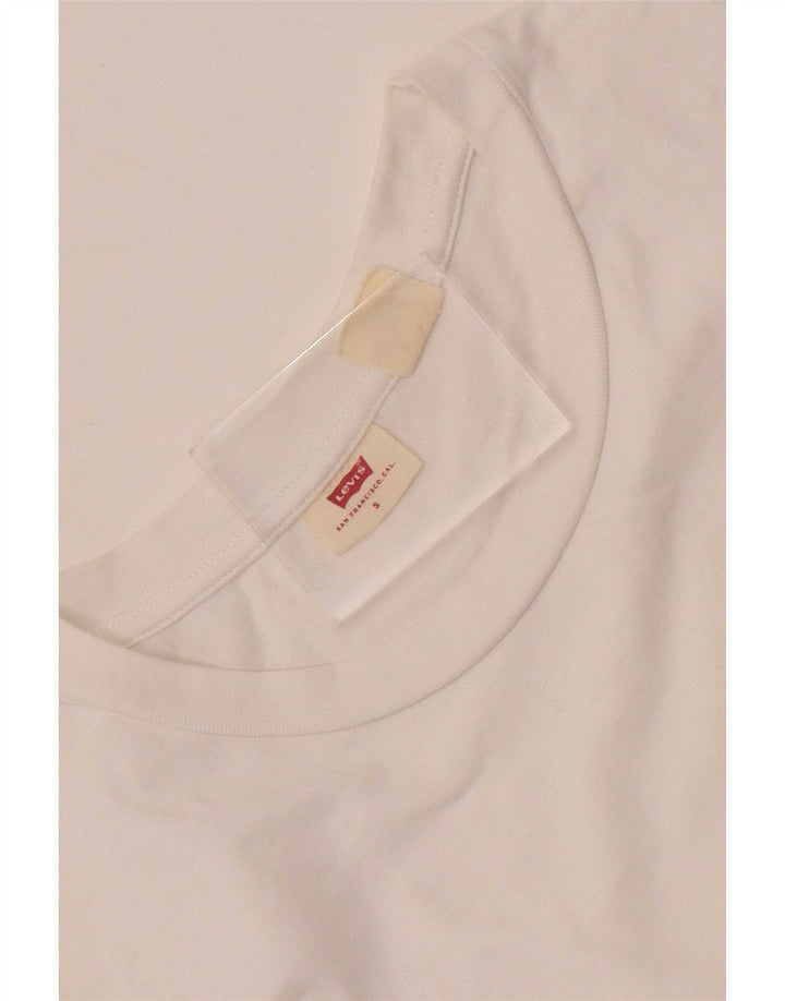 T-shirt da donna Levi's Top UK 10 piccola bianca