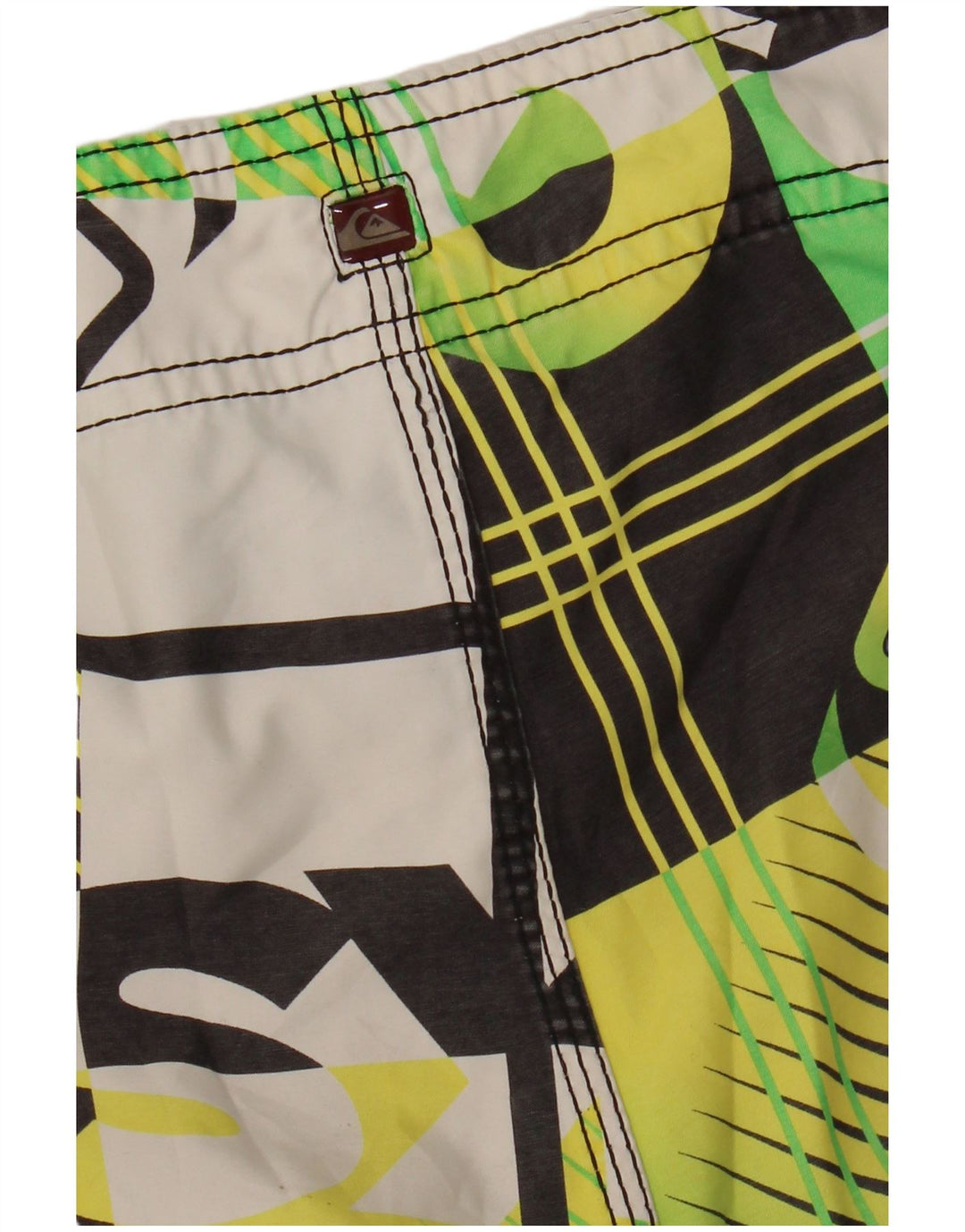 Pantaloncini da bagno grafici da uomo O'Neill XL a quadri verdi