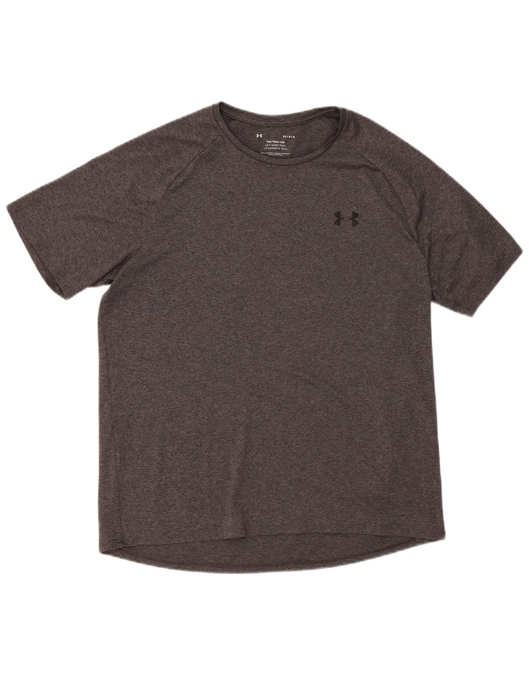 T-shirt da uomo Under Armour Top grande grigio screziato