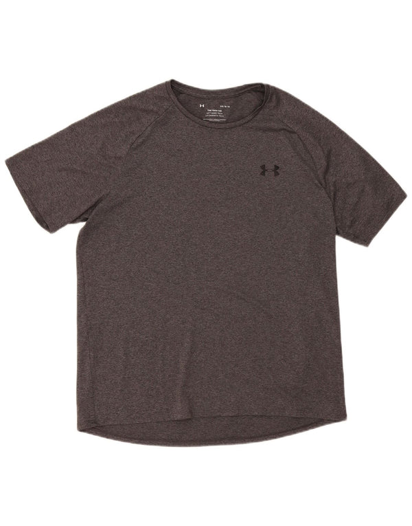 T-shirt da uomo Under Armour Top grande grigio screziato
