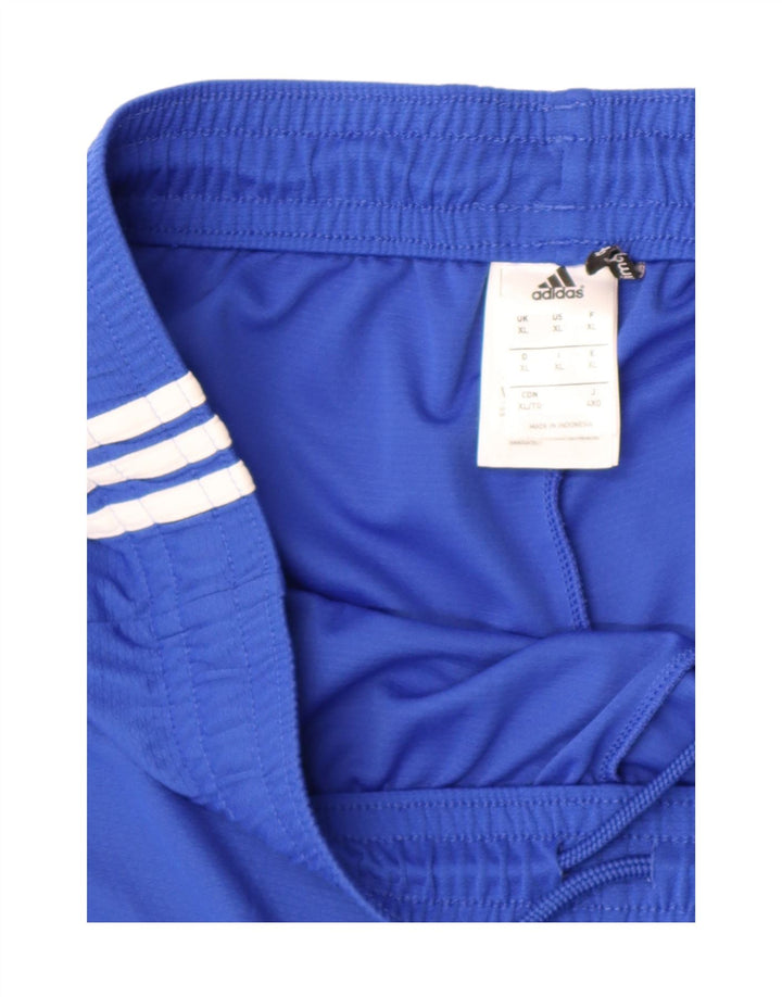 Pantaloncini sportivi Adidas Climalite da uomo XL blu poliestere