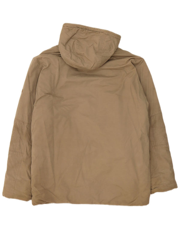 Giacca imbottita con cappuccio da uomo Champion UK 42 XL Beige