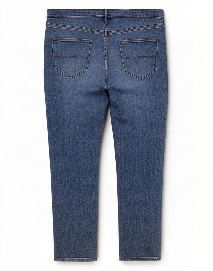 Jeans slim da uomo Marks & Spencer W38 L29 cotone blu