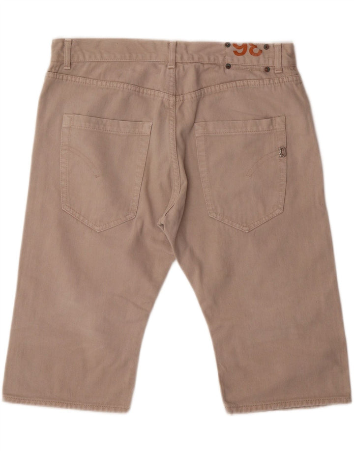 DONDUP Mens Bermuda Shorts W36 Large  Beige Cotton Vintage Dondup and Second-Hand Dondup from Messina Hembry 