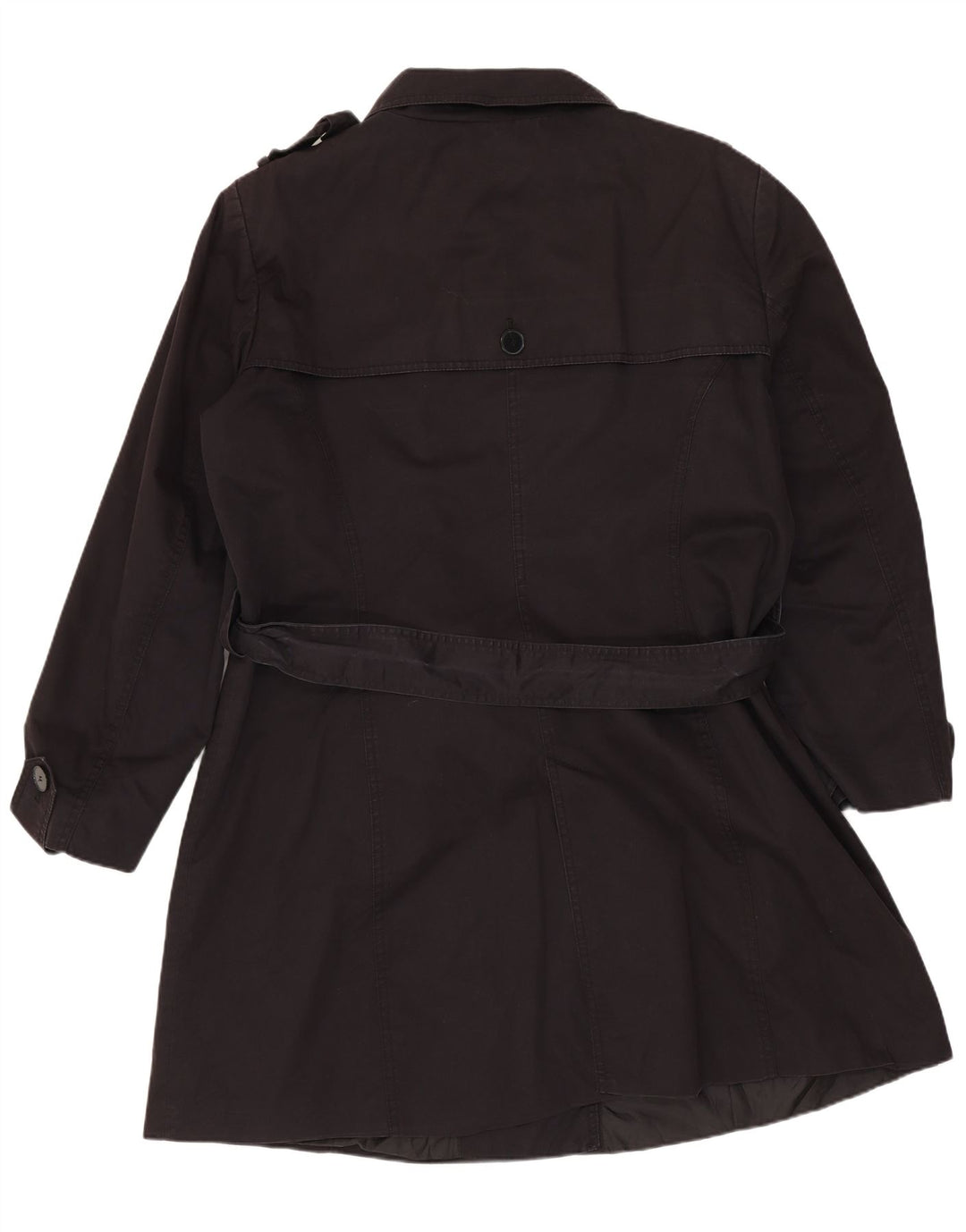 Trench da donna Zara UK 20 2XL Cotone blu navy