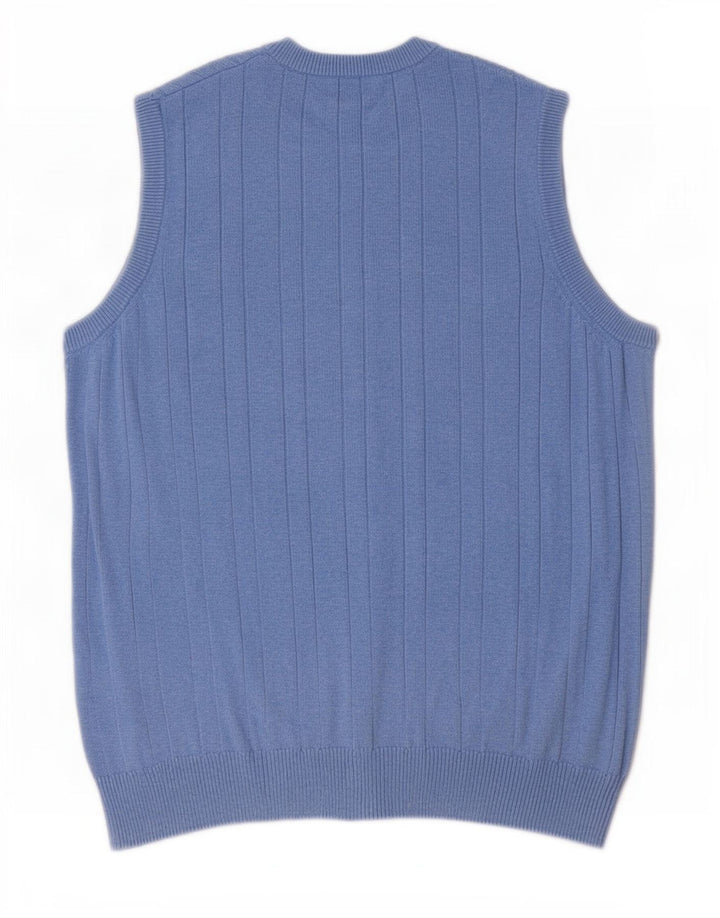 Canotta da uomo Marks & Spencer piccola in cotone blu