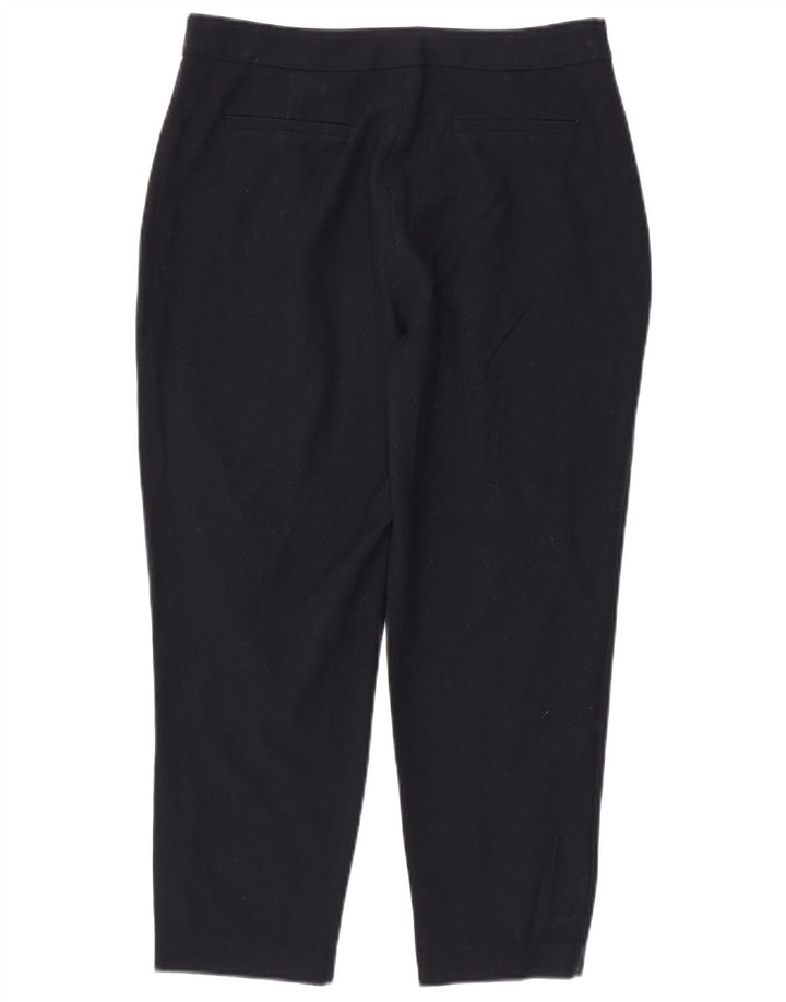 Pantaloni corti da donna Marks & Spencer UK 12 medi W30 L25 Blu navy