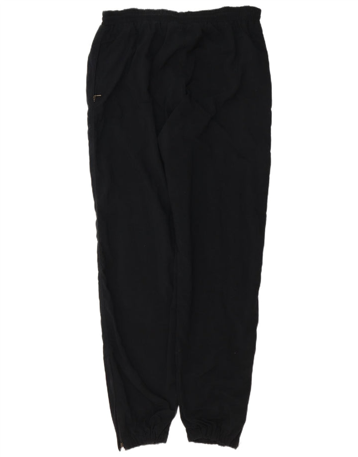 REEBOK Mens Tracksuit Trousers Joggers Large  Black Nylon