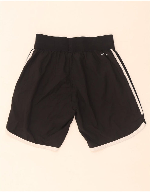 Pantaloncini sportivi Adidas Aeroready da donna UK 4/6 XS poliestere nero