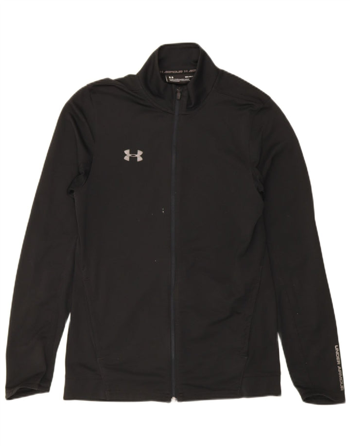 Giacca da ginnastica da uomo Under Armour piccola in poliestere nero