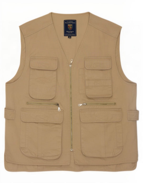 Gilet da uomo Dolomite UK 42 XL Cotone Beige
