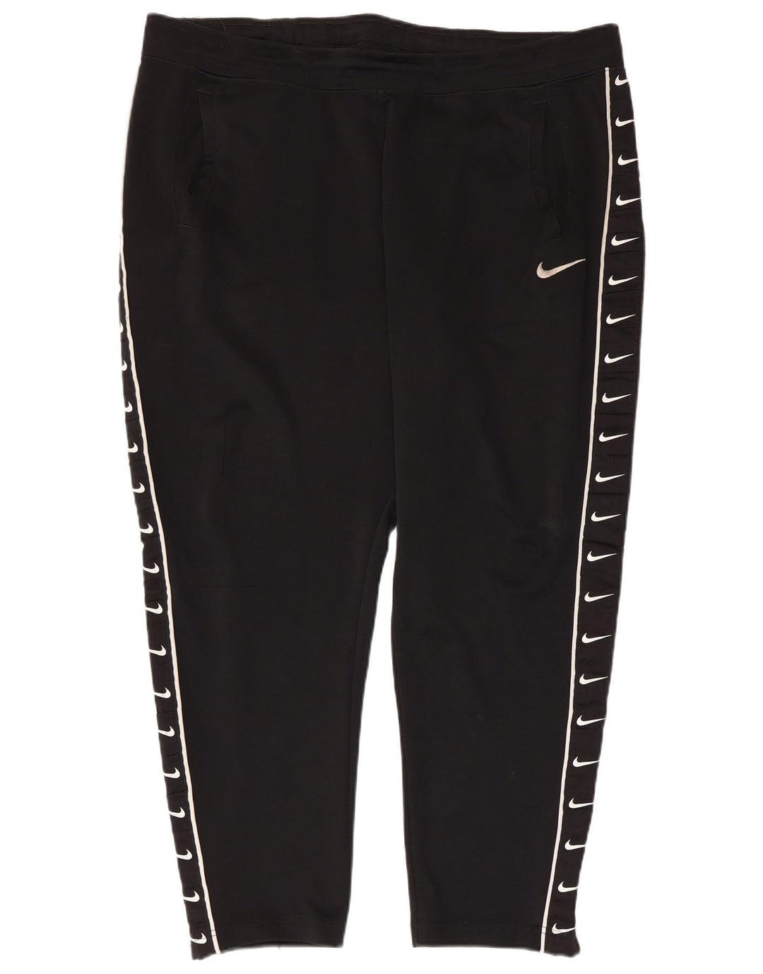Pantaloni da tuta con grafica NIKE da uomo 2XL poliestere nero