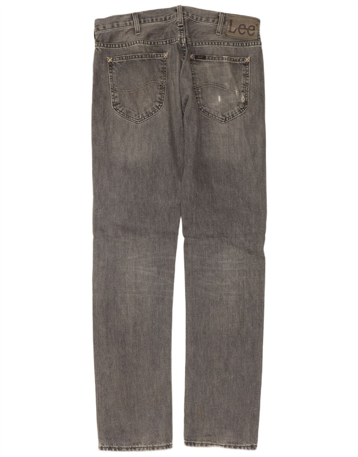 Jeans dritti da uomo LEE Daren W33 L34 cotone grigio