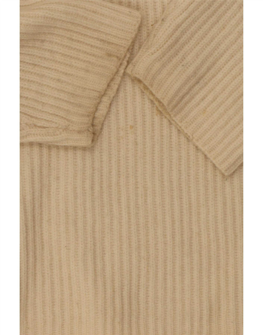 Maglione maglione oversize con scollo a V da donna All Saints UK 14 medio bianco sporco