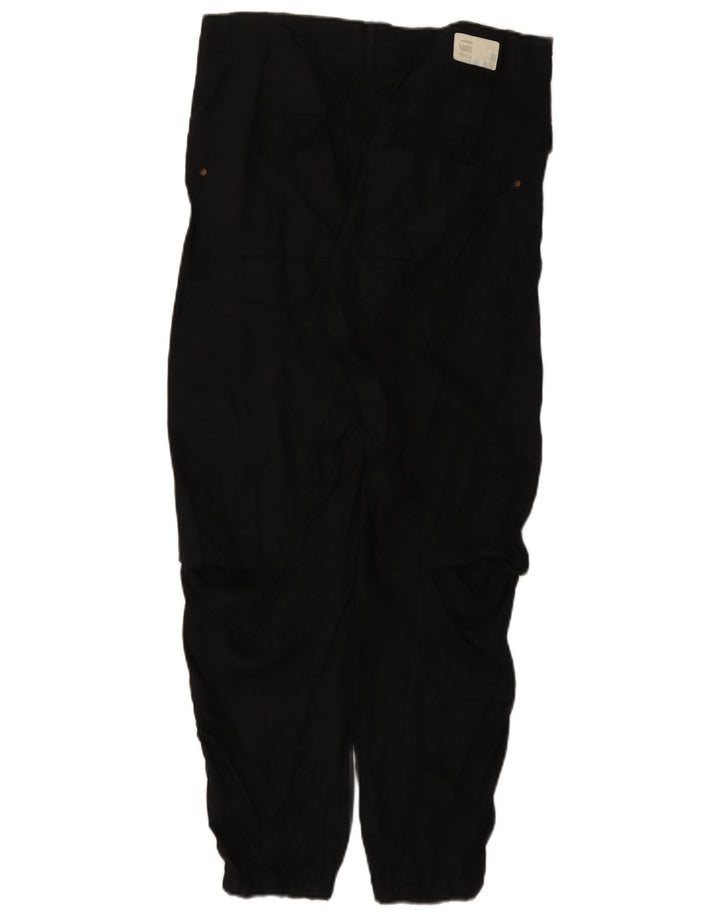 Pantaloni cargo da jogging da donna G-Star W28 L27 Lyocell nero