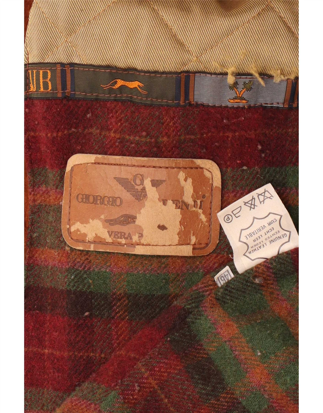 Giacca parka vintage da donna oversize in pelle scamosciata con cappuccio IT 46 grande marrone