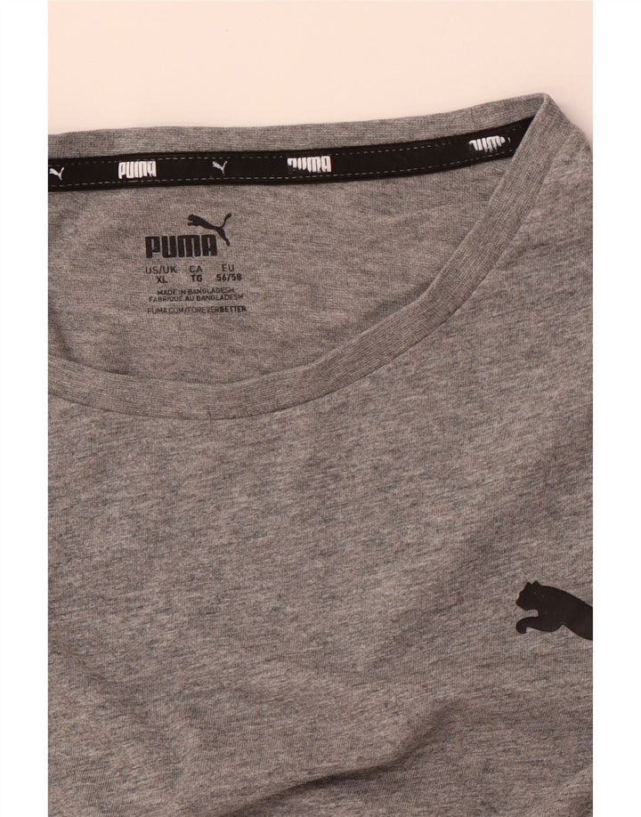 Maglietta PUMA da uomo XL grigia