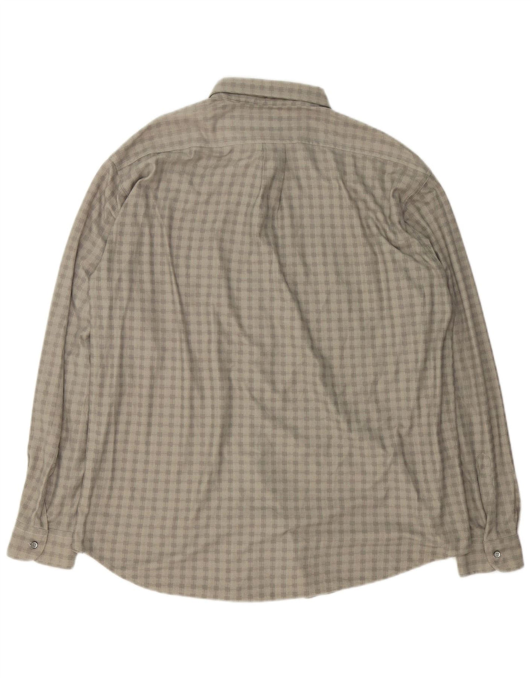 Camicia da uomo Aesse 2XL a quadretti grigi