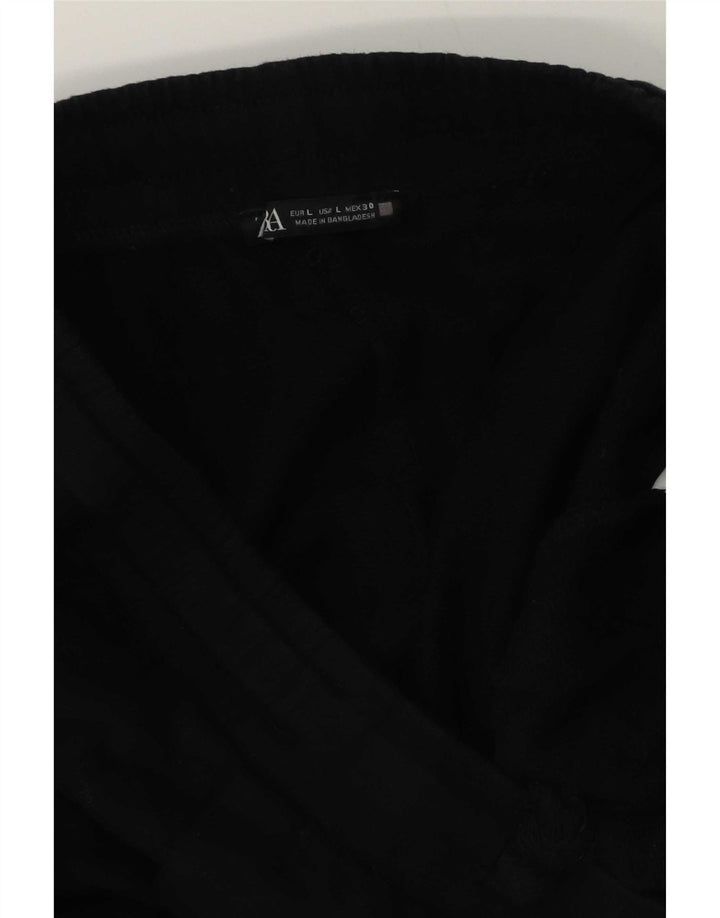 Pantaloni della tuta da donna Zara UK 14 grandi neri
