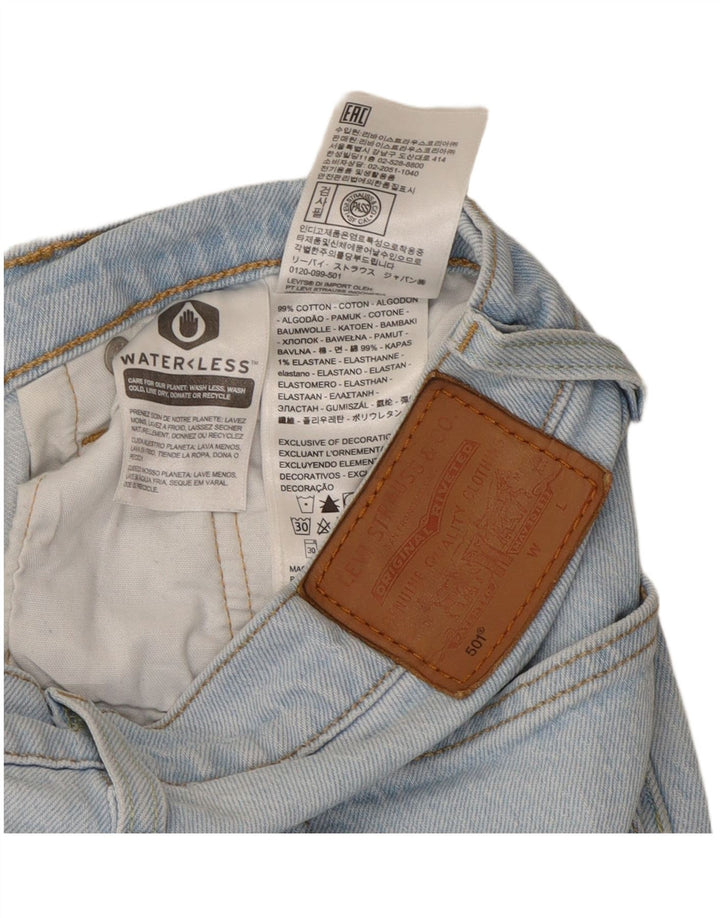 Jeans dritti Levi's 501 da donna W27 L26 cotone blu