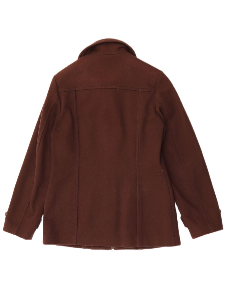 Giubbotto bomber da donna Stefanel UK 16 grande lana marrone