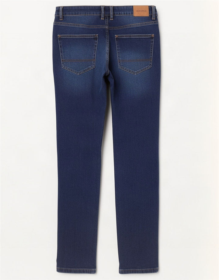 Jeans slim da uomo Jack Wills W32 L30 cotone blu