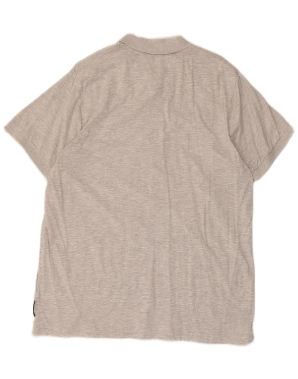 Polo da uomo French Connection 2XL in cotone grigio