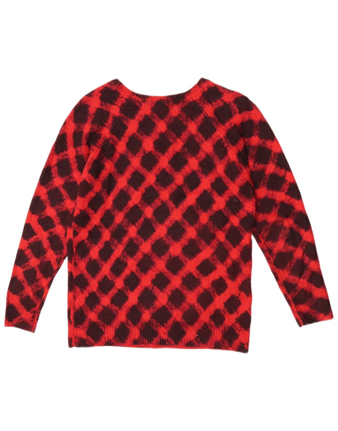 Maglione maglione con scollo a barca da donna Marks & Spencer UK 8 piccolo rosso