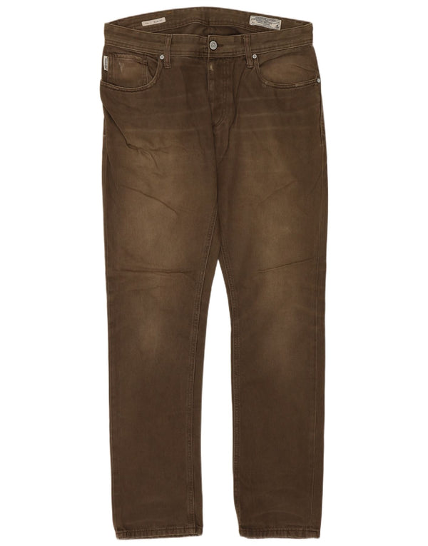 Jeans da uomo Tim Slim Jack & Jones W34 L32 cotone kaki